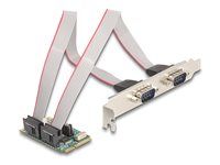 Mini PCIe I/O PCIe full size 2 x Serial