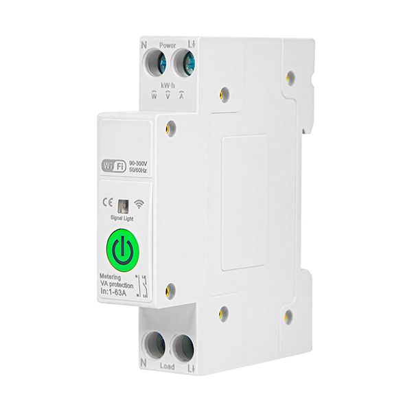 Smart měřič spotřeby na DIN lištu 72-097 WiFi Tuya