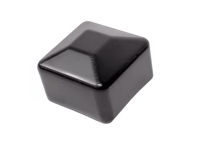 Krytka profilu koncová, plast II, černá