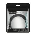 Kabel 1x Cinch konektor/1x Cinch konektor 1m KRUGER & MATZ KM1201 Basic