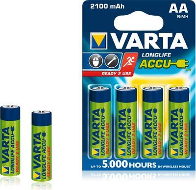 Varta LongLife Accu AA 4x R2U 2100mAh