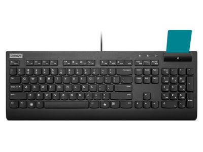 Lenovo Smartcard Wired Keyboard II AI- US Euro/Drátové USB-A/US/Černá