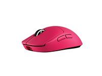 Logitech G PRO X SUPERLIGHT 2C - Myš - 5 tlacítka - bezdrátový, kabelové - 2.4 GHz, USB - ružová