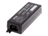 Dávkovač energie - AC 100-240 V - 30 Watt - výstupní konektory: 1 - Evropa - černá - pro AXIS A1610, C1410, D3110, M4308, P1385, P3818, Q1715, Q3536, Q3538, W400; P37 Series