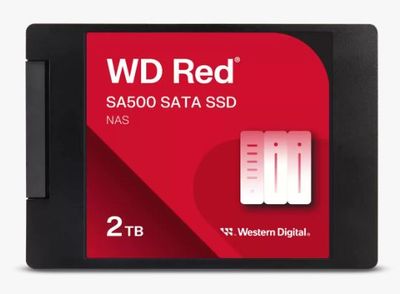QNAP WD, SSD, Red SA500, SATA III, 2.5-inch, 2TB, WDS200T2R0A