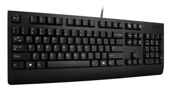 Lenovo Essential/Drátové USB-A/CZ/Černá