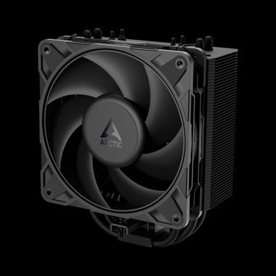 ARCTIC Freezer 36-S (Black) (BULK) - Výkonný a elegantní celočerný věžový chladič CPU
