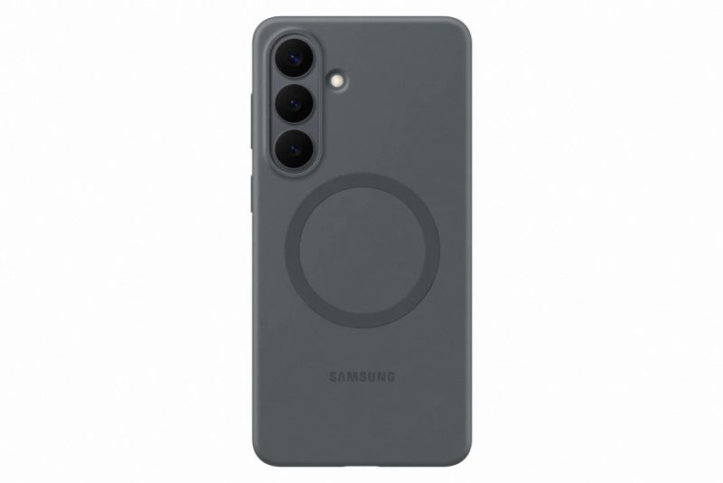Samsung Silikonový kryt s magnetem S26+ Black