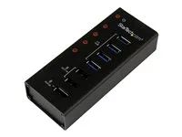 4 Port USB 3.0 Hub plus 3 Charging Ports - ST4300U3C3