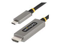 USB-C Laptop to HDMI Monitor (134B-USBC-HDMI211M) - Kabel adaptéru - USB-C s piny (male) do HDMI s piny (male) - 1 m - šedá space gray - podpora 8K60Hz, podpora 4K144Hz