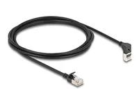 RJ45 Network Cable Cat.6A S/FTP Slim 90°