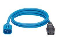 Locking Power Cord C14 to C13 1.8m Blue