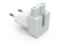 Adaptér konektoru k napájení - power IEC 60320 C7 do power CEE 7/7 - bílá - Evropa