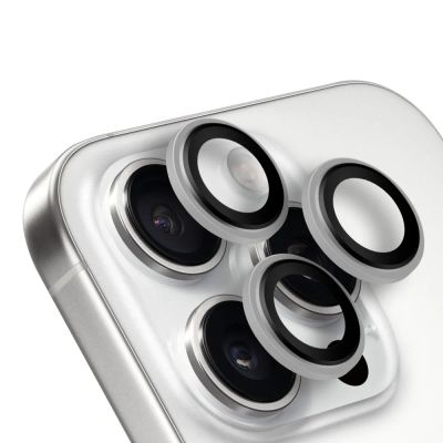 OBAL:ME Ochrana Čoček pro Apple iPhone 16 Pro/16 Pro Max White Titanium