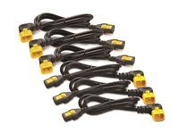 Elektrický kabel - power IEC 60320 C13 do IEC 60320 C14 - 10 A - 1.22 m - 90° konektor - černá - pro P/N: SCL500RMI1U, SCL500RMI1UC, SCL500RMI1UNC, SMTL1500RMI3UC, SMTL750RMI2UC
