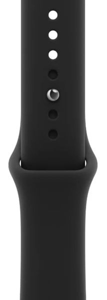 Watch Acc/46/Black Sport Band - M/L