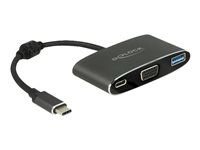 Externí video adaptér - VL101 - USB-C 3.1 - VGA - šedá - maloobchod
