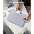 TOMTOC DUAL Sleeve pro MacBook 13,5", černá/modrá