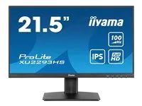 LED monitor - 22" - 1920 x 1080 Full HD (1080p) @ 100 Hz - IPS - 300 cd/m² - 1000:1 - 1 ms - HDMI, DisplayPort - reproduktory - černá, matná