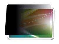 Filtr pro soukromí obrazovky (na šířku) pro tablet - jasný - dvoucestné - lepicí - černá - pro Apple 12.9-inch iPad Pro (4. generace, 5. generace, třetí generace)