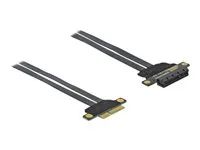 Riser Card PCI Express x4 to x4 with fle