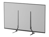 Stojan - pro televize - ocel - černá - velikost obrazovky: 23"-75" - stolní stojan