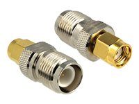 RF adapter - RP-SMA se zdířkami (female) do RP-TNC s piny (male)