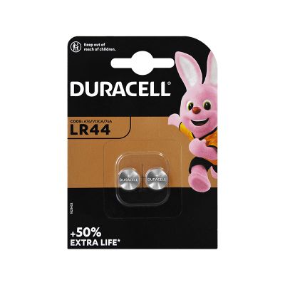 Baterie LR44 (A76) DURACELL alkalická 2ks blister