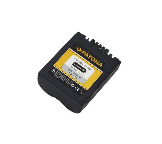 Baterie pro fotoaparáty Panasonic CGA-S006E 750mAh Li-Ion 7,2V PATONA PT1042