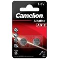CAMELION Batérie alkalické AG12, LR43, 1,5V, 2ks
