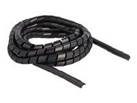 Spirálový obal na kabel - 2 m - černá