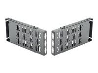 Outlet mounting bracket - černá