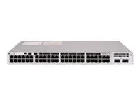 Network Essentials - přepínač - L3 - inteligentní - 40 x 10/100/1000 (PoE+) + 8 x 100/1000/2.5G/5G/10GBase-T - Lze montovat do rozvaděče - PoE+ (740 W)