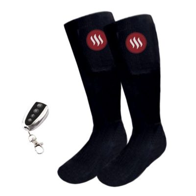 GLOVII Socks, Vyhřívané ponožky, L, černé