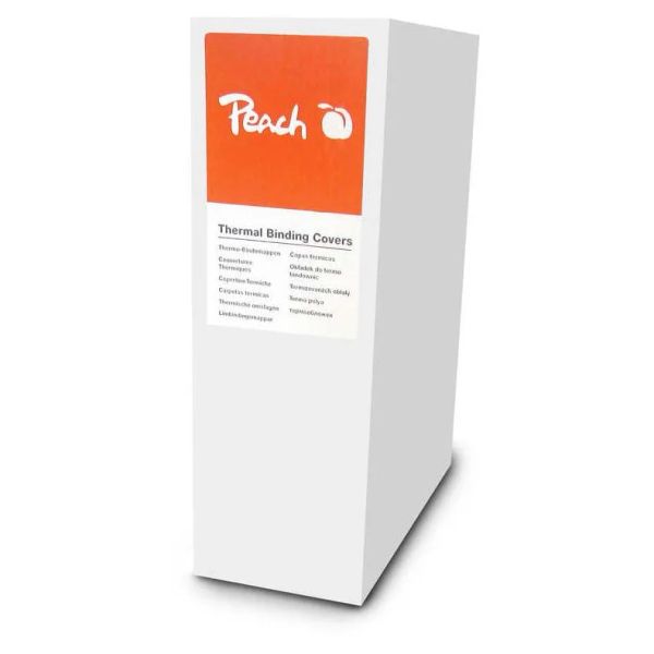 PEACH tepelné vazby desky A4 10mm, bílá 80ks