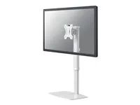 Stojan - plný pohyb - pro Displej LCD - bílá - velikost obrazovky: 10"-30" - stolní stojan, upevnitelné na stůl
