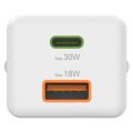 HAMA Rychlonabíječka, USB-C/A PD/QC 30W