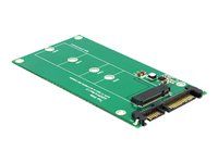 Adaptér SATA - SATA combo do M slot na klíč (podporuje moduly s klíčem M nebo klíčem B+M)