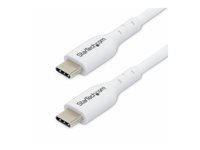 USB kabel - USB-C (M) do USB-C (M) - USB 2.0 - 5 / 9 / 12 / 15 / 20 V - 3 A - 3 m - neobsahuje halogen, pasivní, USB Power Delivery (60W), podpora Power Delivery 2.0 - bílá