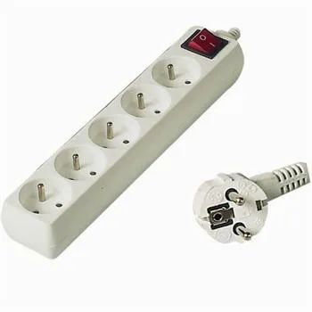 Prodlužovací přívod 230V, 10m,5 zásuvek + vypínač