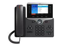 Telefon VoIP - IEEE 802.11a/b/g/n/ac (Wi-Fi) - SIP, RTP, SDP - 5 řádků - uhel - repasováno