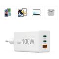 HAMA GaN, Rychlonabíječka, 2x USB-C PD/QC 100W