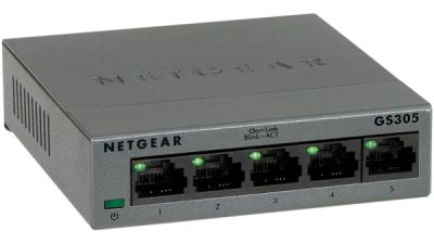 Netgear 5PT ge unmanaged sw metal lp, GS305