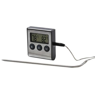 XAVAX Digitální teploměr na maso, 1m kabel