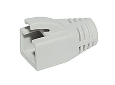 Ochrana RJ45 snag proof šedá pro kabely s prům.do 6,5mm (100ks)