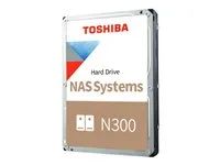 Toshiba N300 NAS - Pevný disk - 14 TB - interní - 3.5" - SATA 6Gb/s - 7200 ot/min. - vyrovnávací pamet: 512 MB