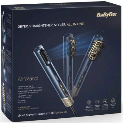 BaByliss AS6550E, žehlička na vlasy + fén 3v1