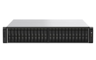 QNAP TS-h2490FU-7302P-64G (AMD EPYC, ZFS, 64GB ECC RAM, 24x 2,5" U.2, 2x 2,5GbE, 4x 25Gb SFP28)