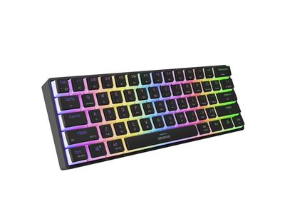 Genesis herní klávesnice THOR 660 G2/Gateron Brown/USB+BT/US layout/Černá