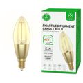 WOOX R5141, WiFi Smart Bulb E14, C37, 470 lm